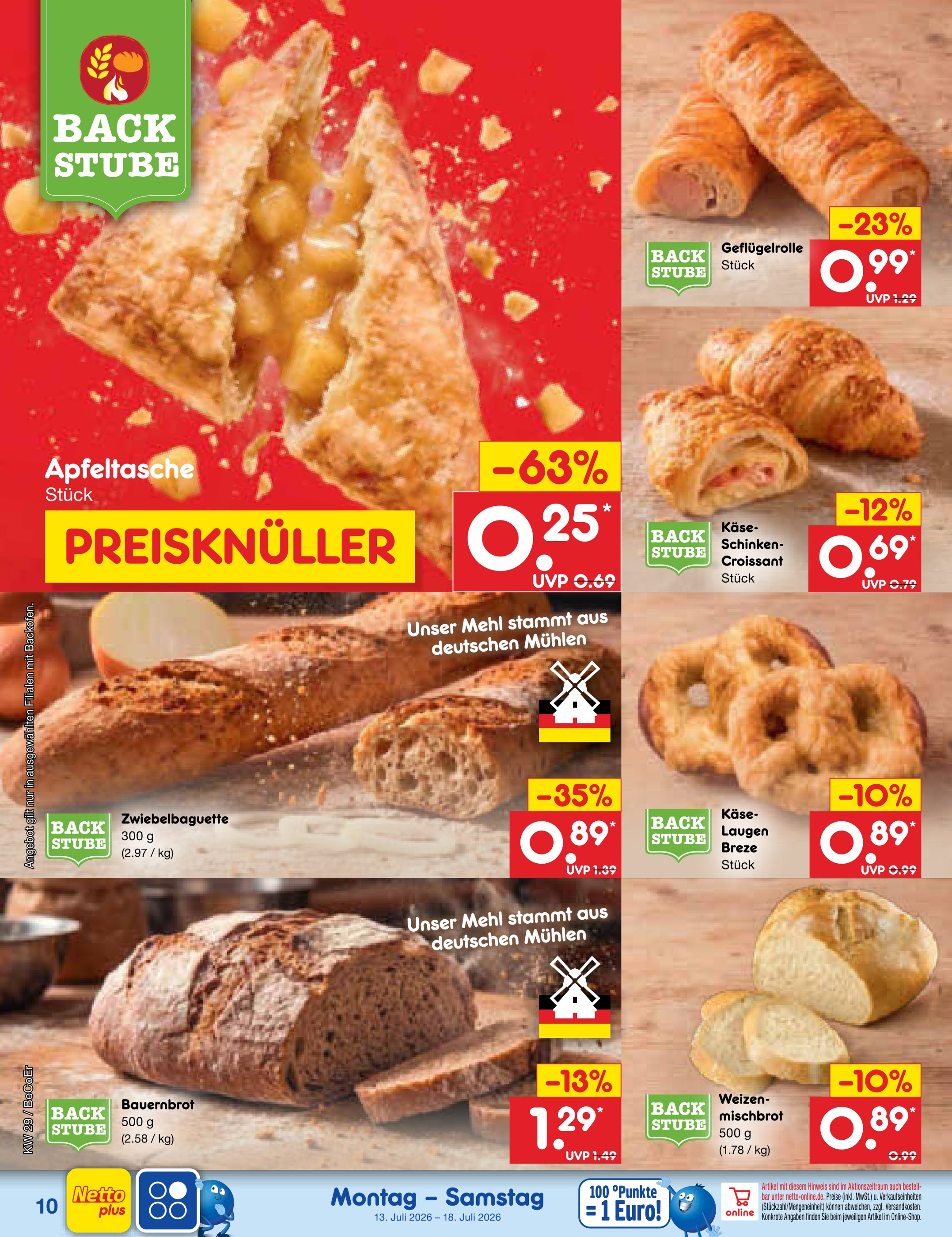 Gebäck Angebot im aktuellen Netto Marken-Discount Prospekt auf Seite 10